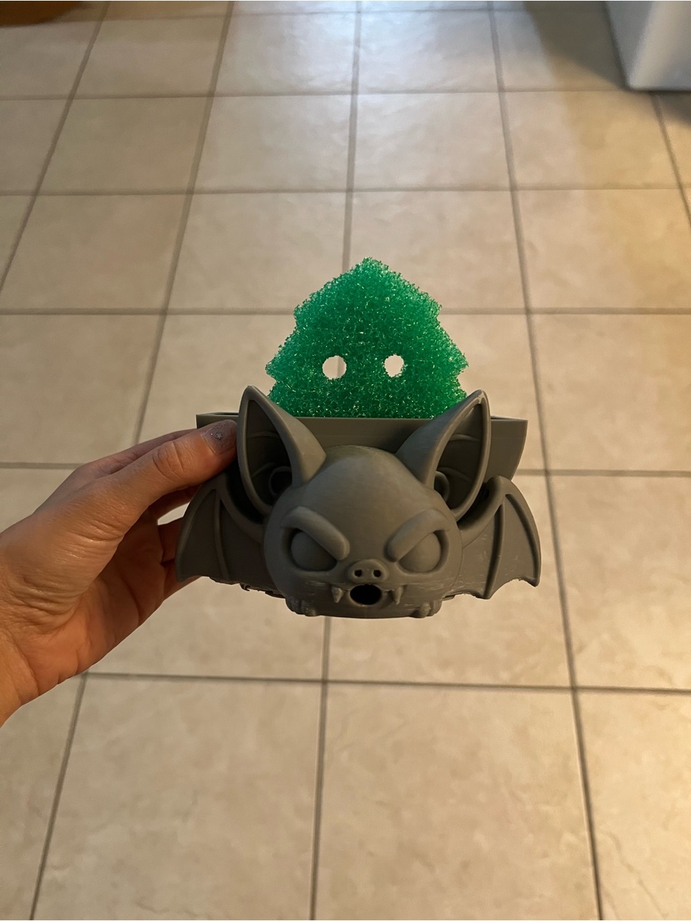 3D printed scrub daddy holder